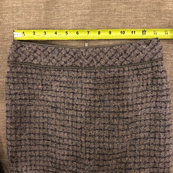 JCrew No. 2 Pencil Skirt (Metallic Bouclé) - Picture 6 of 6